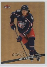 2025-26 Upper Deck Fleer Ultra Medallions Gold 86/200 Kent Johnson #M-37 2d8