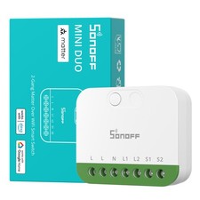 SONOFF MINI-2GS Matter Over WiFi Smart Switch Module 16A Home Automation Control
