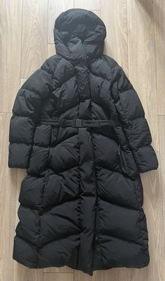 #ad Canada Goose Marlow Parka Womens UK Large Black £1300 RRP GBP 900.00