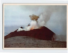 Postcard Mount Etna Sicily Italy