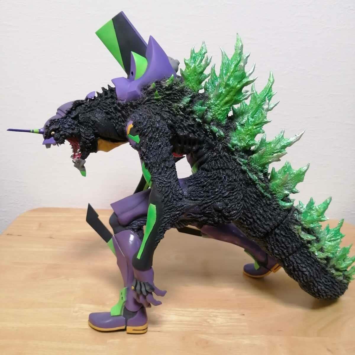 GODZILLA EVANGELION 富山県引き取り限定 Shin Godzilla x Evangelion Mechagodzilla Unit 01 VER Figure