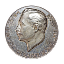Silbermedaille Wilhelm II