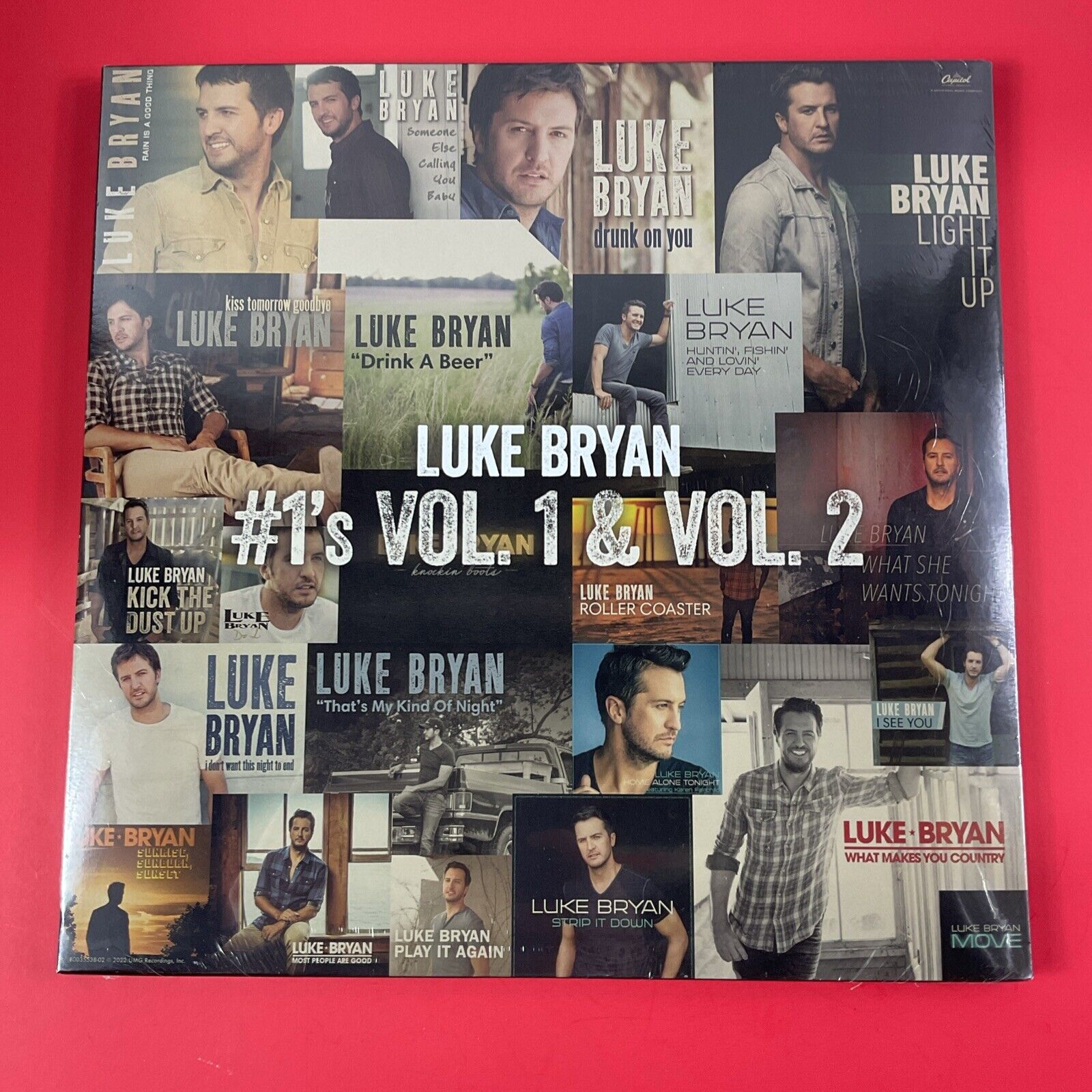 Luke Bryan #1's Vol 1 & Vol. 2 Capitol Records/UMG 2022 Set of Vinyls LP