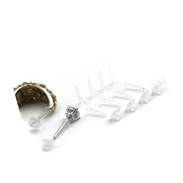 Pierced Ear Protector Post Stud Earring Sleeves eBay