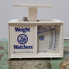 Vintage 1980s Weight Watchers Food Scale Plastic 0 to 16 oz Small Foods