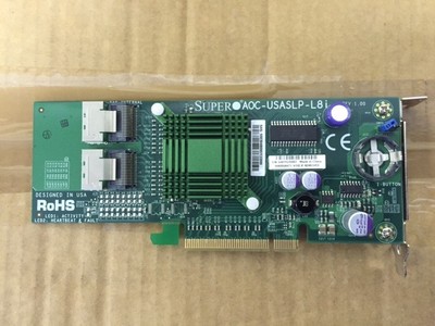 SUPERMICRO PCi-EXPRESS SAS RAID-Karte - AOC-USASLP-L8i