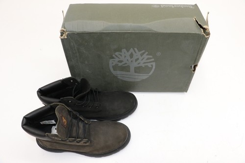 Timberland Classic 6in Waterproof Nubuck Junior Boot US 5 EU 37.5 - Black *READ*