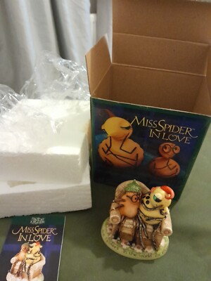 Harmony Kingdom ''Miss Spider In Love'' Box Figur inspiriert von David Kirk Buch