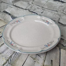 Vintage Marmalade Oval Underplate International China Stoneware Japan 8 x 6.5 In