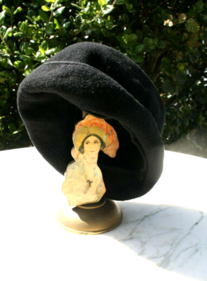 Vintage Jean Charles Brosseau Paris Black Wool Beret Hat | eBay