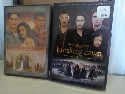 Twilight Saga Breaking Dawn Part 1 (2 Disc ,DVD ) for sale online