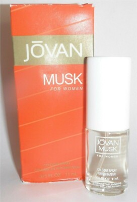 Coty Jovan Musk for Women Cologne Spray .375oz Imperfect Box