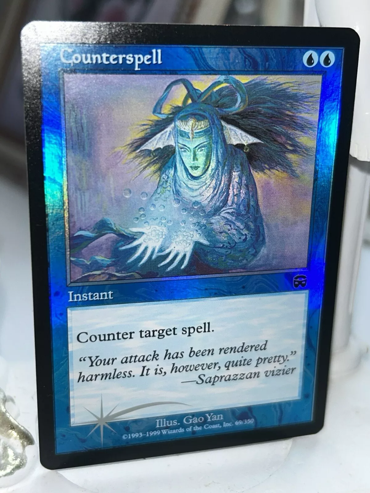 MTG Magic the Gathering Mercadian Masques Counterspell English Foil NM-SP 2
