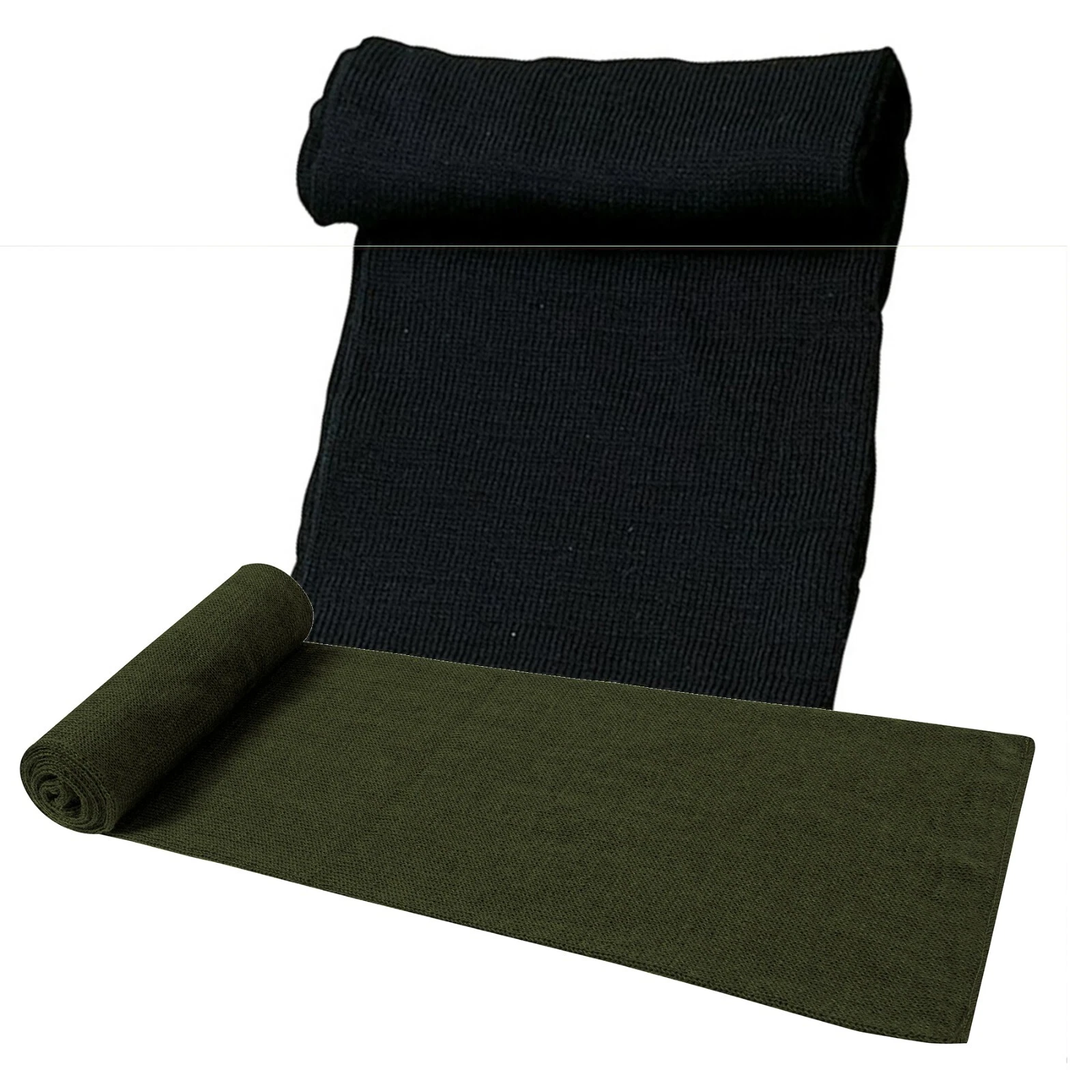 Military Wool Scarves GI Style Wool Cold Winter Neck Warmer Scarf Black OD Green
Opens in a new wind