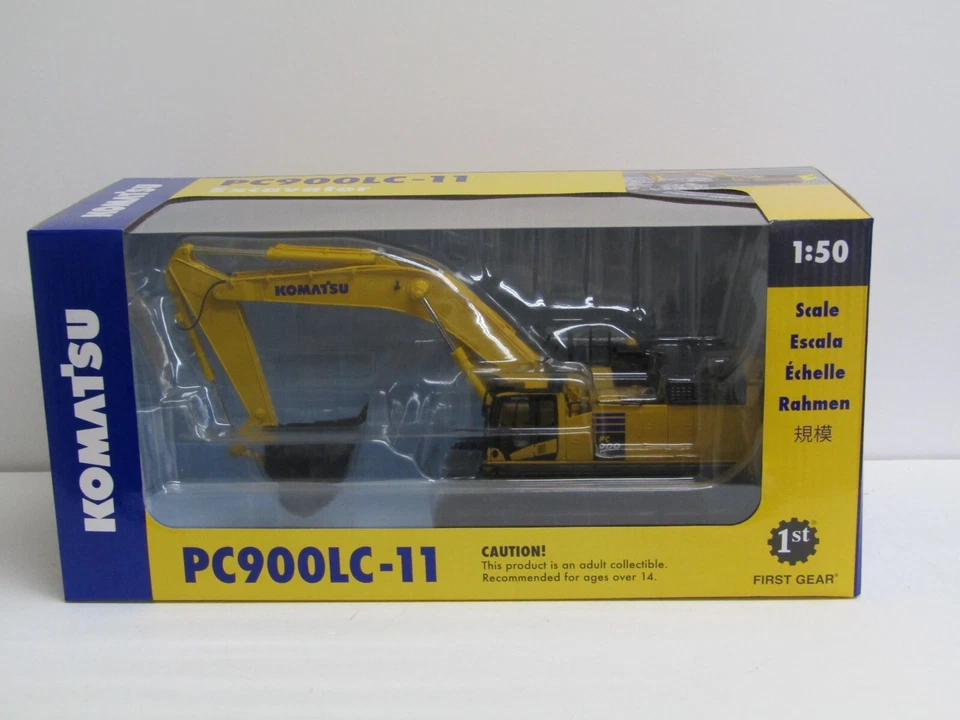 First Gear Komatsu PC900LC-11 excavator new in box 1/50 - Image 4 of 4