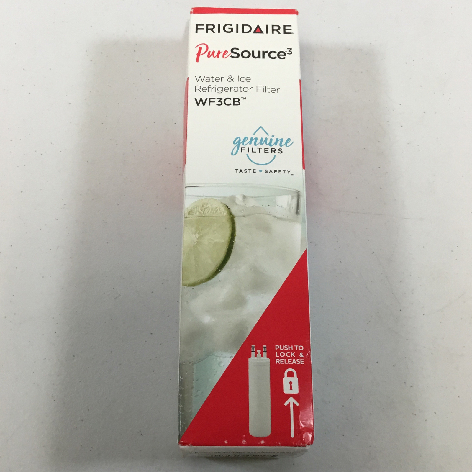 Frigidaire Puresource3 WF3CB White Chlorine Taste Odor Refrigerator