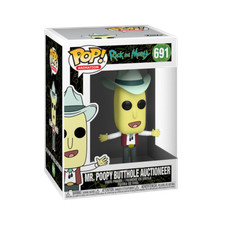 Funko Pop Vinyl: Rick and Morty - Mr. Poopy Butthole Auctioneer 691