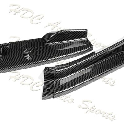 For 11-12 Honda CR-Z CRZ JP-Style Carbon Look Front Bumper