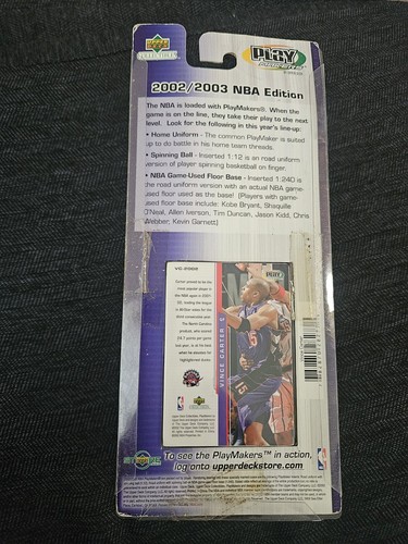 Vince Carter 2002/2003 Upper Deck Playmakers Vinyl Bobble Head - Picture 2 of 2