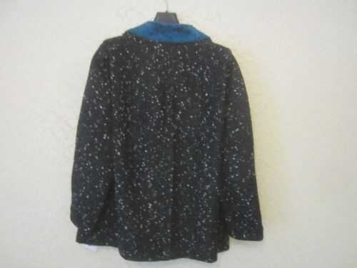 Carven Tweed Double-Breasted Women's Coat - Picture 9 of 14
