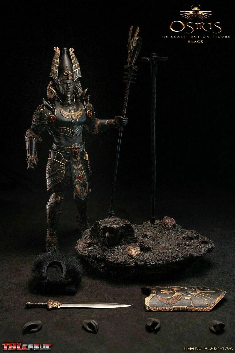 1/6 TBLeague PL2021-179A Ancient Egyptian God Black Golden Osiris