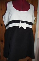 Maternity Pretty Black/white Sleeveless Bow Detail Linen Blend Top Size 10 Maternity Pretty Black/white Sleeveless Bow Detail Linen Blend Top Size 10