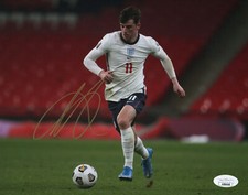 England Mason Mount Autographed Signed 8x10 EPL Photo JSA COA #3