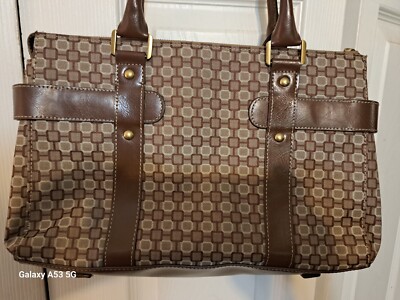 NINE CO by Nine West Brown Shoulder Bag Women's Purse