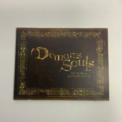 Demon's Souls Artbook & Soundtrack CD - RARE | eBay