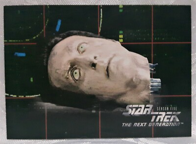 SKYBOX STAR TREK THE NEXT GENERATION SEASON 5 KARTEN NUMMER 427 MISSION CHRONOLOGY