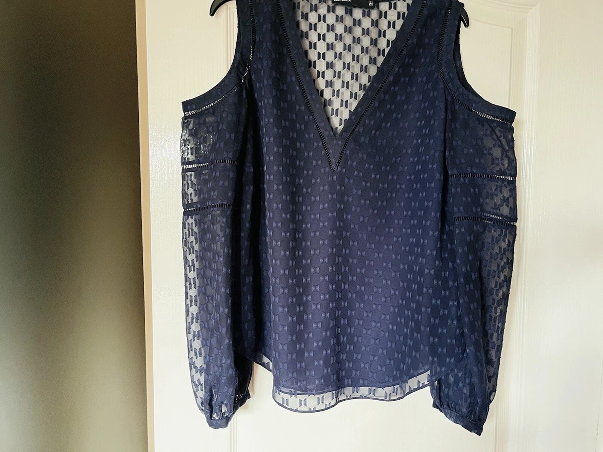 Karen millen sales cold shoulder top