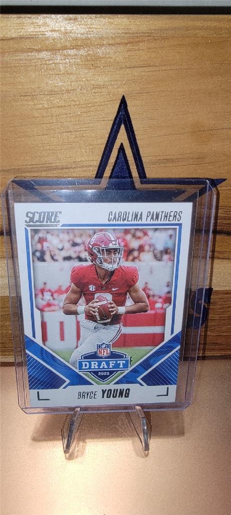 2023 Score NFL Draft Bryce Young #2 Rookie RC