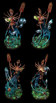 Warhammer Fantasy Chaos Lord On Daemonic Mount - Citadel Metal OOP