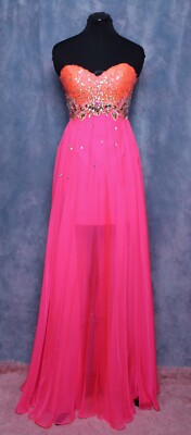 dress jeans for ladies Pansy Scoop Neck Flounce Hem Maxi Dress Denim main image 1