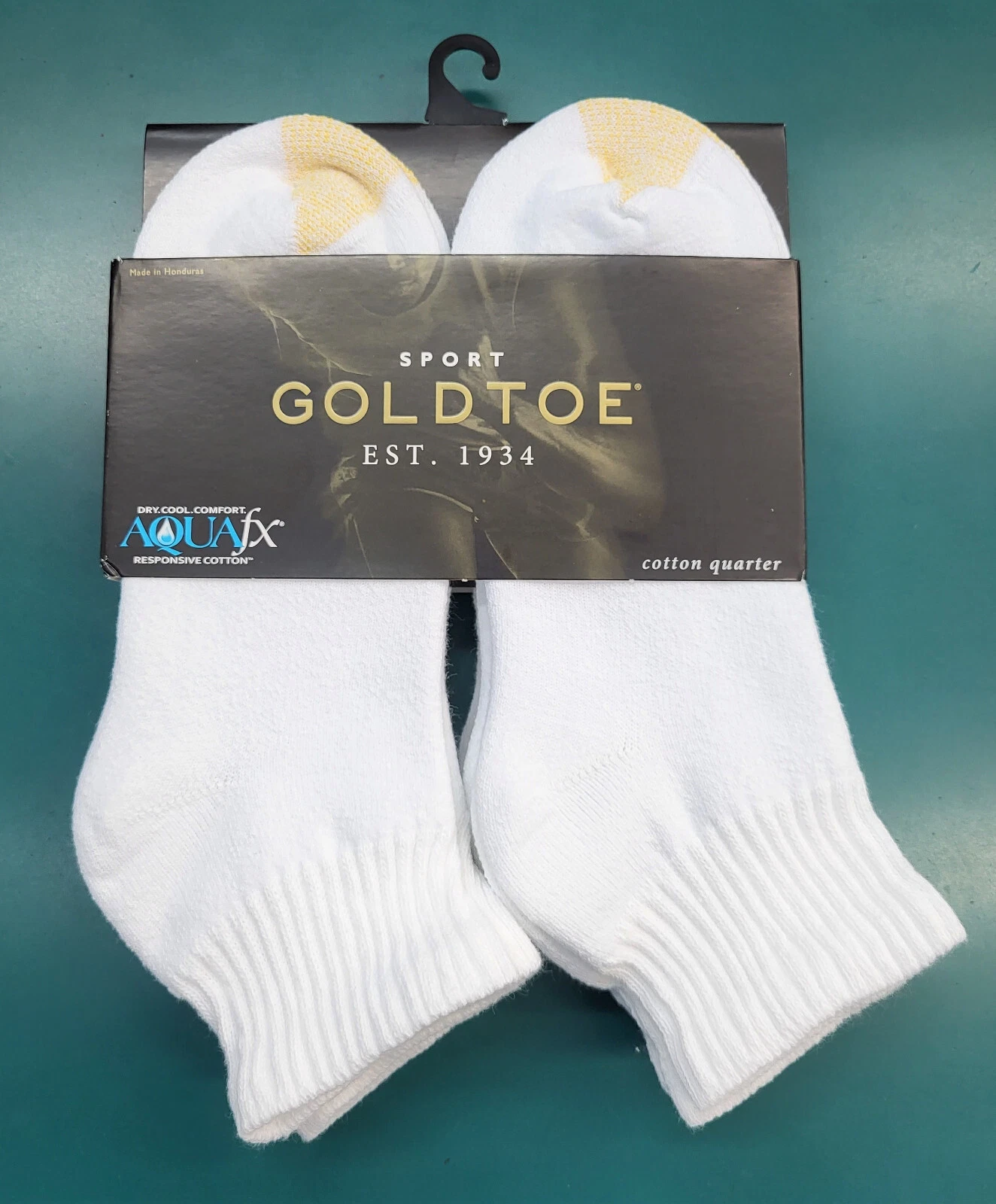 Gold Toe Anklet Quarter Socks - Regular Size 6-12.5 (12-Pack) White or Black