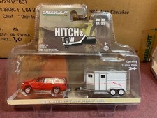 Greenlight Hitch & Tow 2021 Chevrolet Tahoe   w/ Horse trailer 