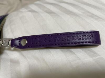 BTS x Starbucks Korea Limited Official clutch bag Note PC