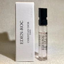 Christian Dior Eden-Roc Eau de Parfum EDP Sample Spray .06oz, 2ml New in Box