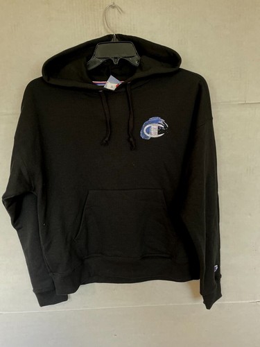 CHAMPION FLEECE HOODIE SWEATSHIRT WOMENS SIZE M MEDIUM BLACK NEW