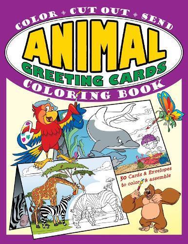 Thumbnail - Md Whalen M.d. Whalen Florentino Animal Greeting Cards Coloring