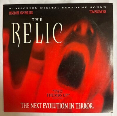 The Relic Laser Disc Widescreen Edition NTSC Inc Tom Sizemore Horror