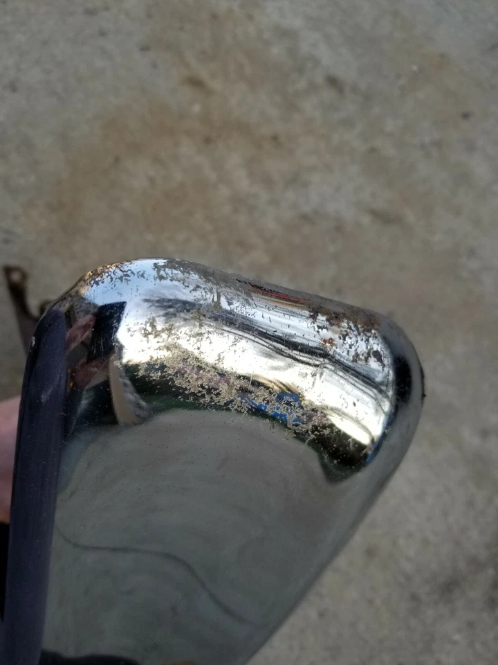 1960 Chevrolet Impala Biscayne Bel Air хромированный передний бампер конец левая сторона водителя - Изображение 3 из 4