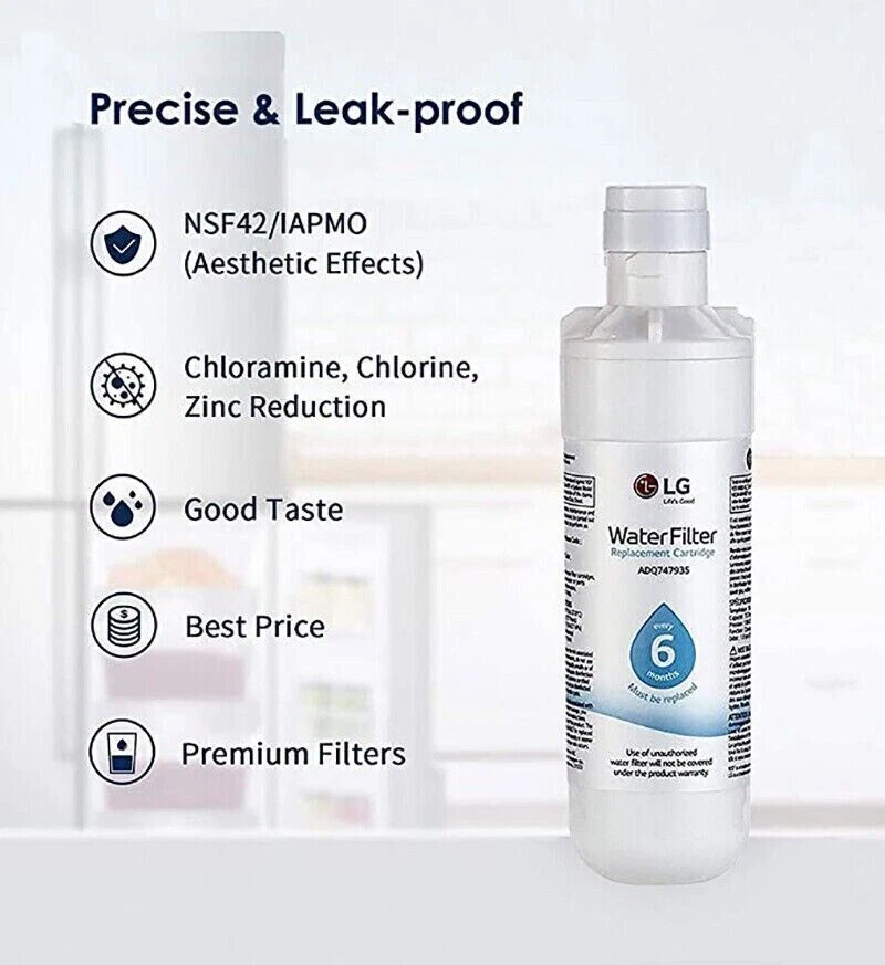 1-4PACK LG-LT1000P ADQ747935 Genuine Refrigerator Water Filter Replacement A+++ - Image 4 of 4