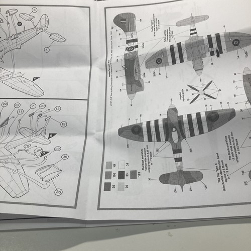 Airfix: A02094, Hawker Tempest V, nuevo, caja abierta, 1:72, hecho en el Reino Unido - Imagen 9 de 10