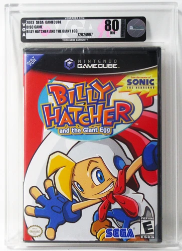 Billy Hatcher and the Giant Egg VGA Graded Nintendo Gamecube Like WATA CGC