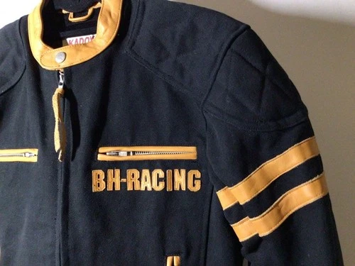 KADOYA BLACK HORSE Custom Order Riders Jacket S Size image 4