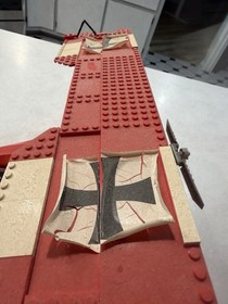 LEGO Creator Expert: Red Baron (10024) Worn Stickers No Box Or Book