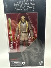 Star Wars The Black Series Kit Fisto Jedi Master Action Figure Hasbro 6    Rare