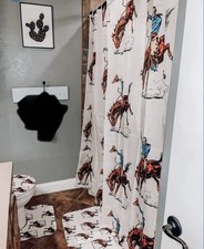 Western Theme Bathroom Set