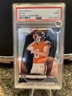 2024 Panini Prizm Bo Nix #5 Denver Broncos Rookie Variation Silver Prizm PSA 9